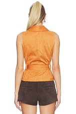 Aaliyah Faux Suede Vest - thumbnail 5