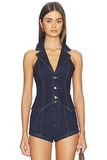 Eleshia Denim Vest - thumbnail 4