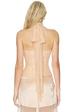 Matte Silk Chiffon Daydream Top - thumbnail 8