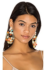 Product image of Mercedes Salazar Flor Atardecer Earrings. Click to view full details