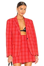 Product image of MSGM Plaid Blazer. Click to view full details