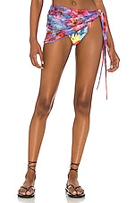 Product image of Melissa Simone Vashtie Mesh Wrap Skirt. Click to view full details