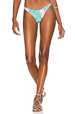 Product image of Melissa Simone High Rise Bikini Bottom. Click to view full details