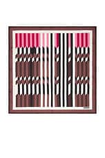 Foulard Scarf in Brown Multi - thumbnail 6