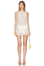 Isla Hand-crocheted Mini Dress - thumbnail 4
