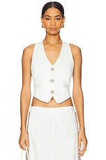 Coconut V Neck Vest