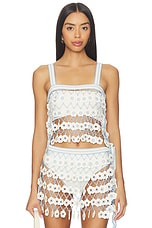 Fleur Hand-crocheted Top - thumbnail 4