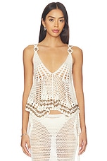 Tula Hand-crocheted Top - thumbnail 3