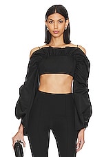 Product image of Nafsika Skourti Midnight Drama Top. Click to view full details