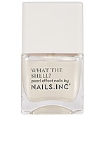 Product image of NAILS.INC NAILS.INC What the Shell? Pearl Effect Nail Polish in World's Your Oyster Babe. Click to view full details