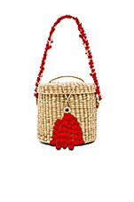 Ana Woven Bucket Bag