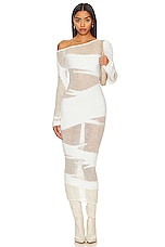Conga Mixed Yarn Midi Dress