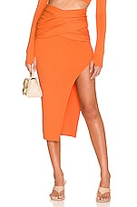 Product image of NBD Nicolina Cross Over Asymmetrical Skirt. Click to view full details