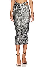 Product image of NBD Lidoine Midi Skirt. Click to view full details