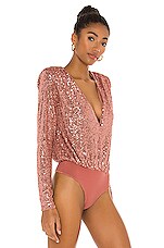 NBD Sloane Bodysuit In Copper REVOLVE