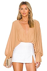 NBD Nadiya Bodysuit in Nude | REVOLVE