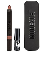 NUDESTIX Intense Matte Lip + Cheek Pencil in Sunkissed Nude