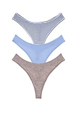 Whipped Dipped Thong 3-pack - thumbnail 4