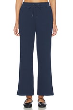 Waffle Knit Cropped Track Pant - thumbnail 4