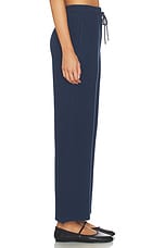 Waffle Knit Cropped Track Pant - thumbnail 6
