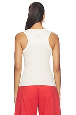Cream Celestial Rib Tank - thumbnail 6