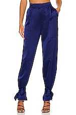 Product image of NICHOLAS Erato High Waist Pant with Cuff Tabs. Click to view full details