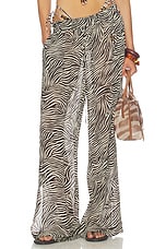 Lise Wide Legged Pants With Side Slits - thumbnail 4