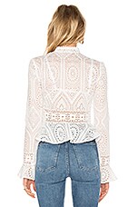 NICHOLAS Vintage Organdy Top in Antique White | REVOLVE