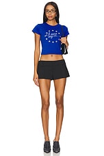 Tailored Pinstripe Mini Shorts - thumbnail 8
