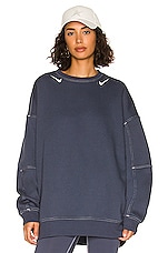 Product image of Nike NSW Fleece Crew Sweatshirt. Click to view full details