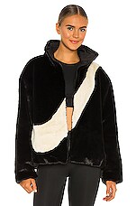 nsw plush faux fur jacket