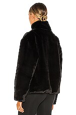 nsw plush faux fur jacket