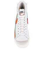 blazer mid 77 infinite white kumquat aurora green
