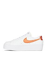 blazer low platform sneaker