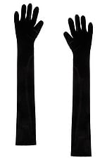 Velvet Long Gloves - thumbnail 4
