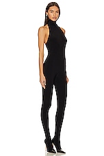 X Revolve Halter Turtle Catsuit With Footsie - thumbnail 5