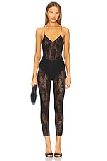 Low Back Fara Slip Catsuit - thumbnail 4