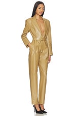Easy Fit Single Breasted Tapered Leg Jumpsuit - thumbnail 5