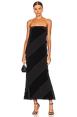Spiral Strapless Dress - thumbnail 4