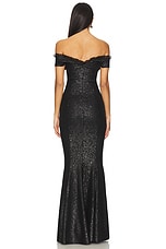 Double Drop Shoulder Grace Fishtail Gown - thumbnail 6