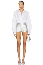 High Waist Jean Short - thumbnail 8