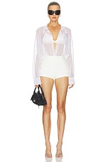 High Waist Jean Short - thumbnail 8