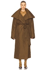 High Collar Sleeping Bag Coat Long - thumbnail 5