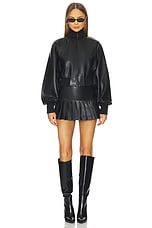 Oversized Turtleneck Bomber Jacket To Waist - thumbnail 7
