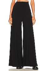 Norma Kamali Elephant Pant in Black | REVOLVE