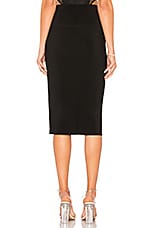 Norma Kamali Straight Skirt in Black | REVOLVE