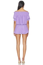 Short Sleeve Peasant Puff Jumpshort - thumbnail 6