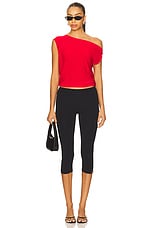 x REVOLVE Drop Shoulder Top in Red - thumbnail 7