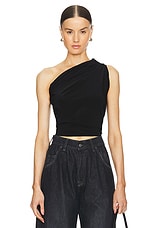 One Shoulder Peasant Top