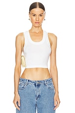 Cropped Racer Tee